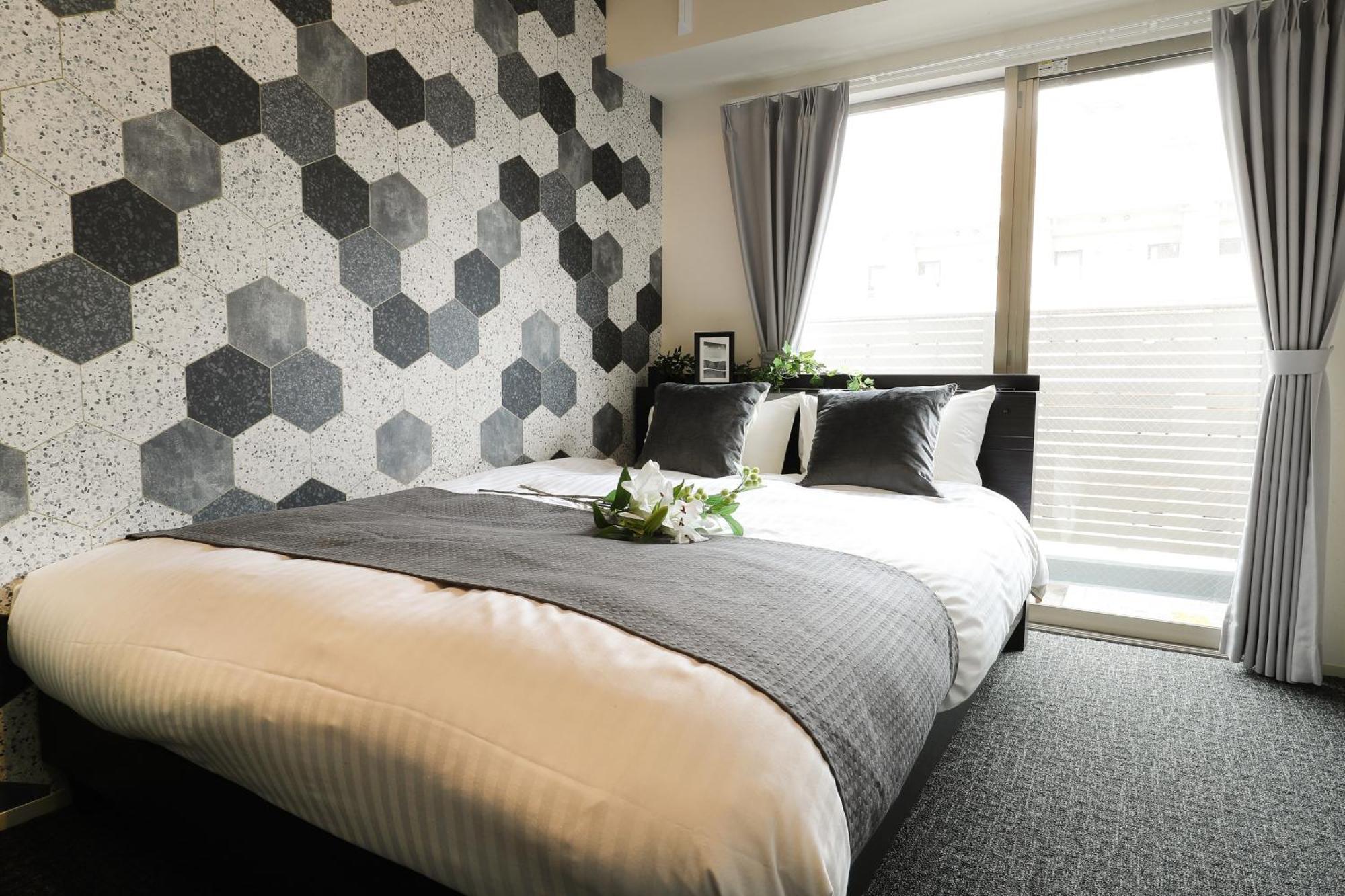 เรสซิเดนซ์ โฮเต็ล ฮาตะ 19 Aparthotel ฟูกุโอกะ ภายนอก รูปภาพ